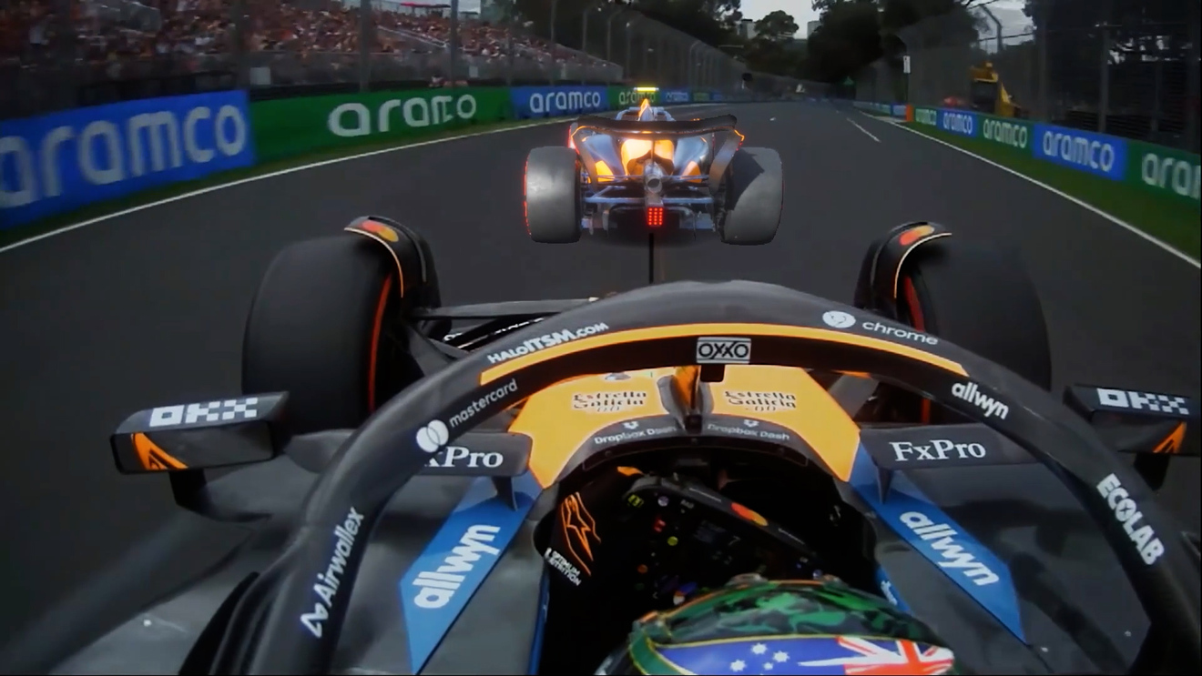 WATCH: See just how close Norris and Piastri’s Australian GP pole battle was with brand new F1 TV ‘Ghost Car’ feature